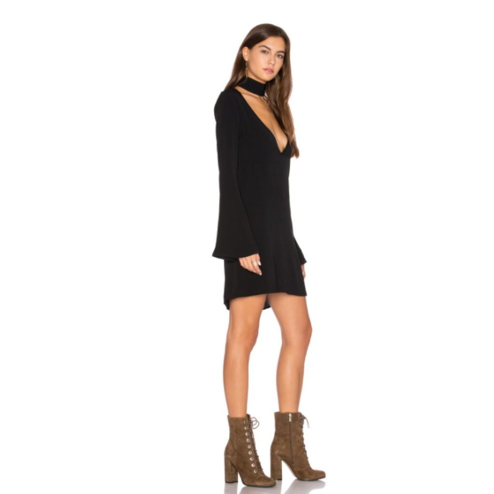 Flynn Skye Memphis Mini Dress Black XS
